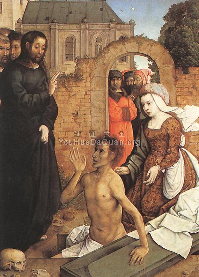 The Raising of Lazarus - 胡安·德·弗兰德斯